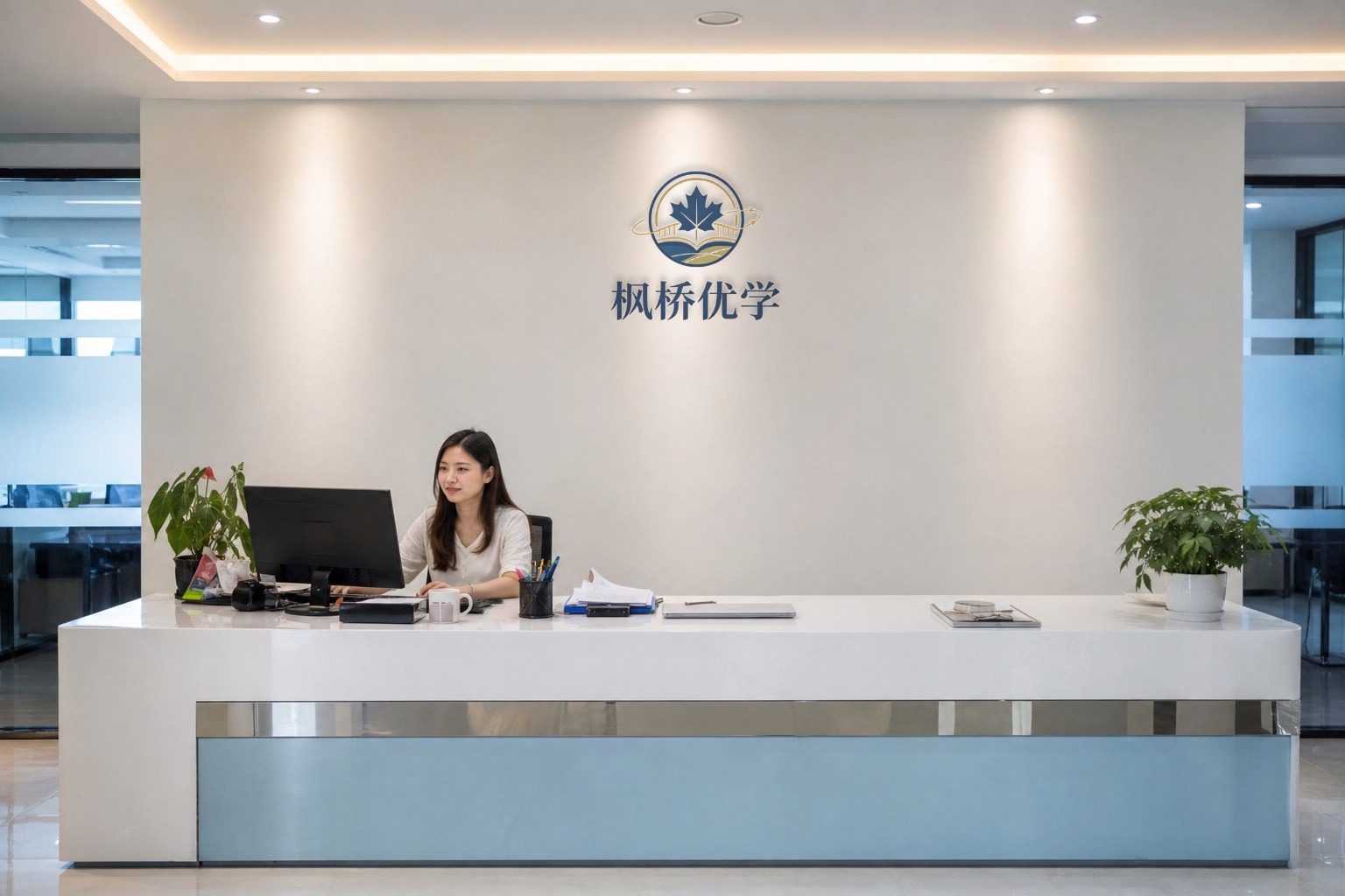 枫桥优学合肥分公司前台